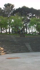 Anfiteatro do parque de santa margarita